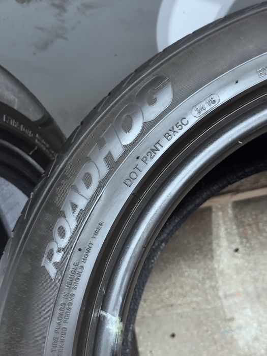 -215/55R17 doua anvelope vara 5.4mm