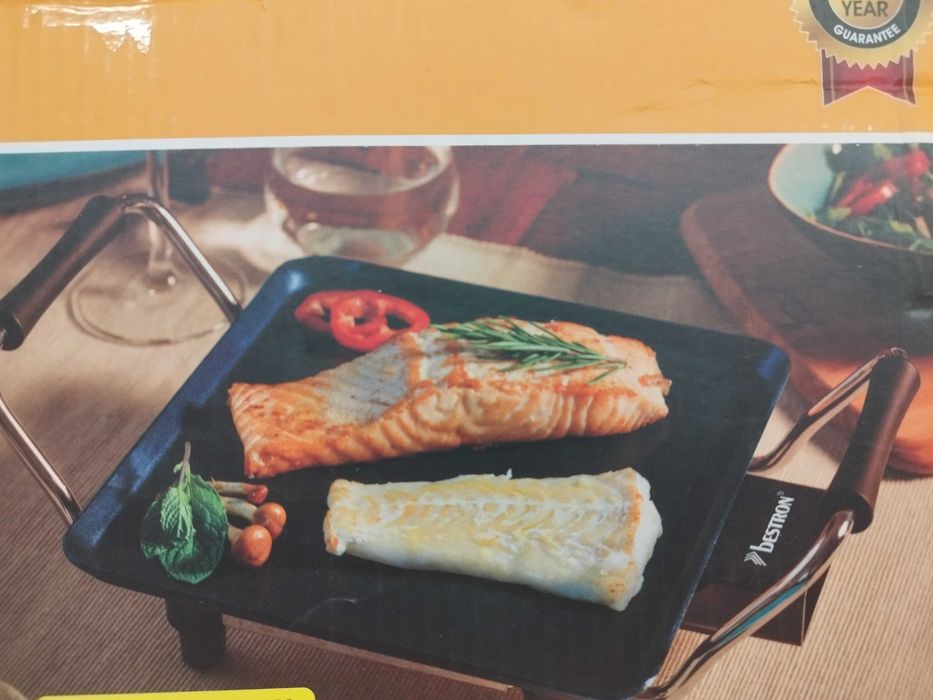 Тава/скара/плоча за печене BESTRON ABP600 Plancha, 1000 W