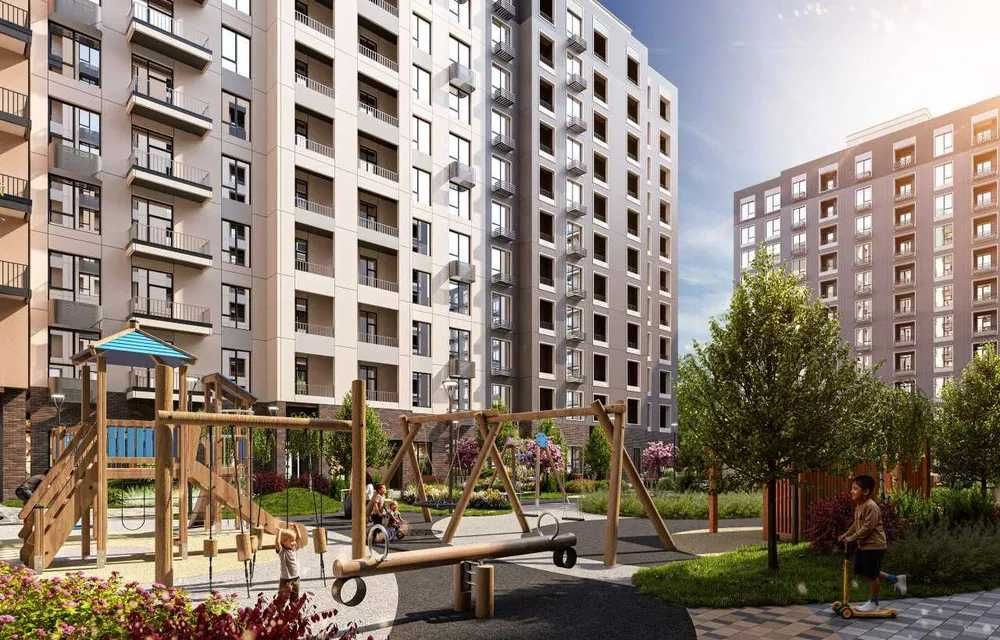 Современная 1-комнатная квартира в новом жилом комплексе