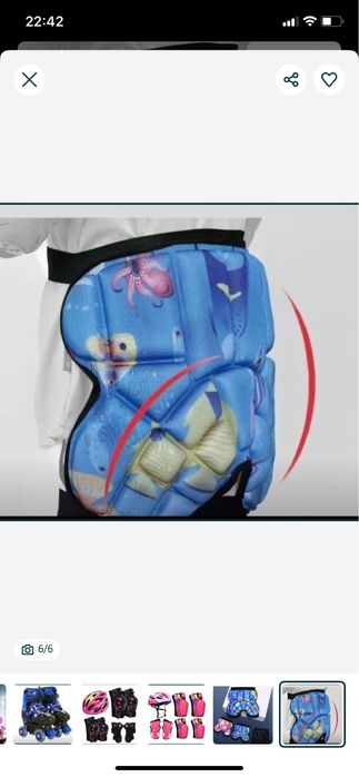 Ролик детский на 4-6 лет