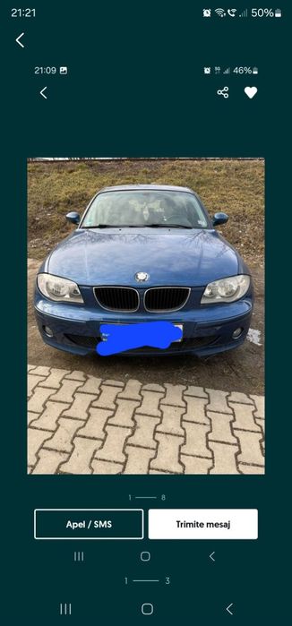 Piese pentru bmw seria 116i coupe