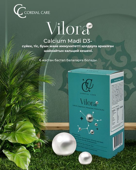 Vilora-Calcium, Madi, D3
