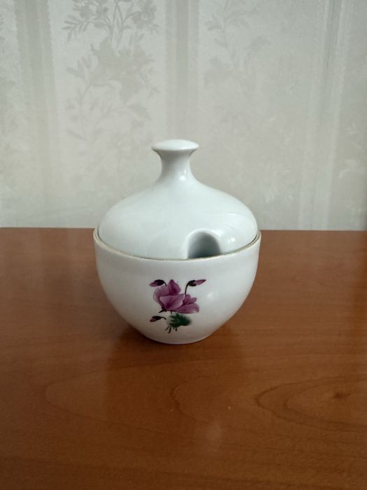 Фарфор из ГДР. Чайный сервиз. Чайник фарфоровый.