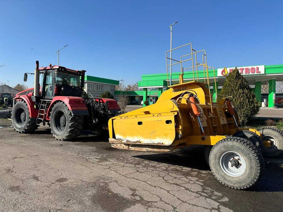 ЛИЗИНГ! Трактор Кировец К-730 + Скрепер + Плуг