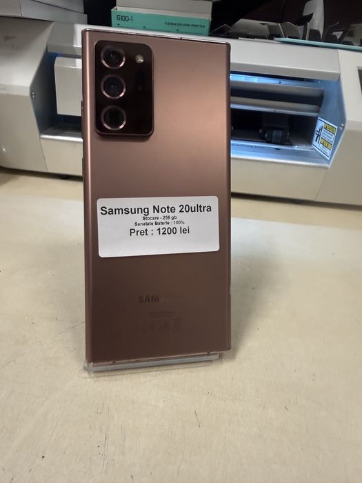 Samsung note 20 ultra / 256 gb / impecabil ca nou / garantie