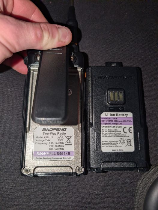Stație radio BAOFENG K5PLUS