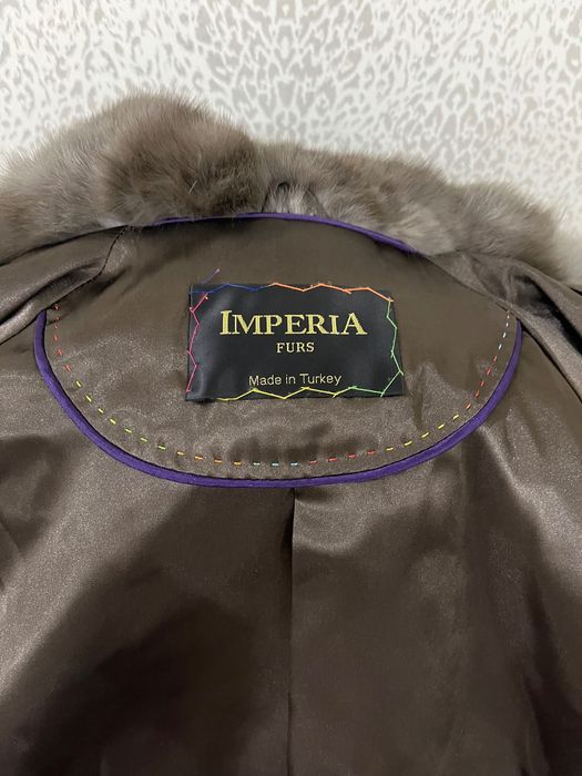 Женская норковая шуба