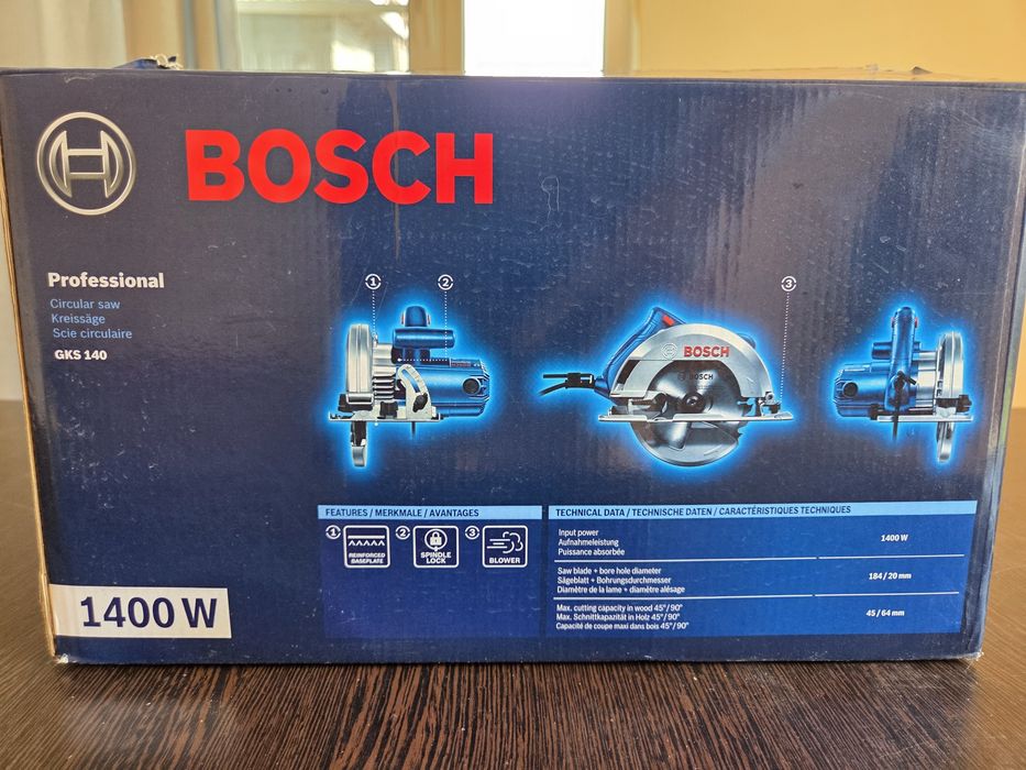 Дисковая пила Bosch Professional GKS 140
