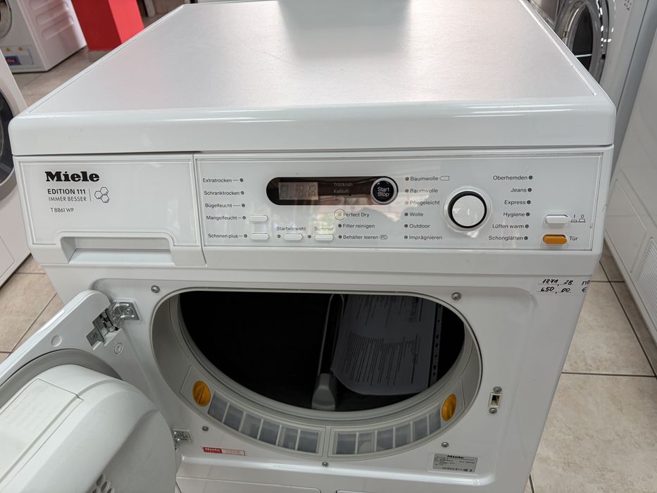 Miele T8861WP EDITION 111 Softtronic сушилна с термопомпа 8 кг/24 мес гаранция