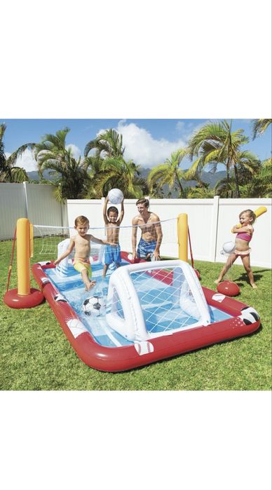 Кът за игра Intex - Action sports, Надуваем, 325х267х102 см.  (Басейн)