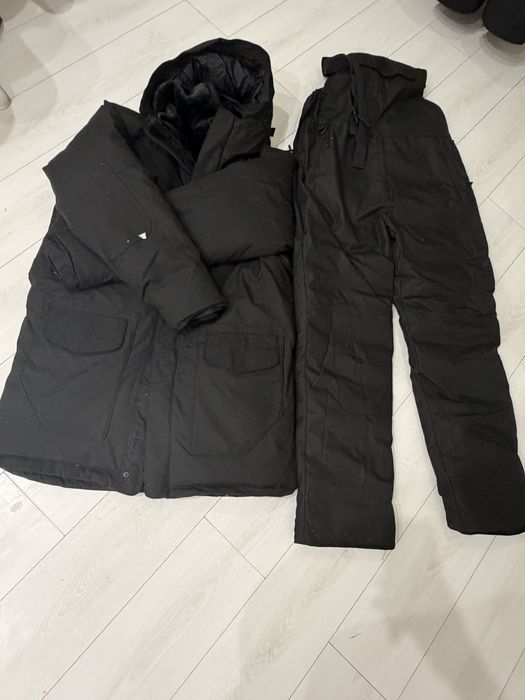 Канада гусь,Куртка Зимный с брюками,Пуховик Аляска