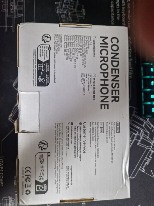 OneOdio FM1 Condenser Microphone