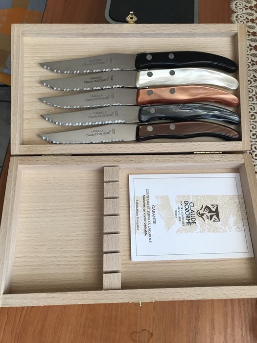 Set cutite Laguiole Claude Dozorme Oradea • OLX.ro