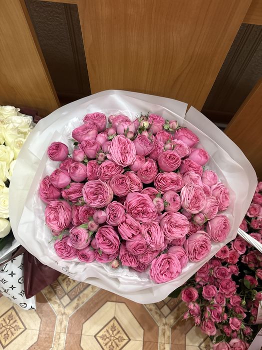 Цветы букет роза