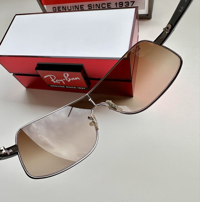 Ray Ban RB3244 shield стил, градиент, премиум модел