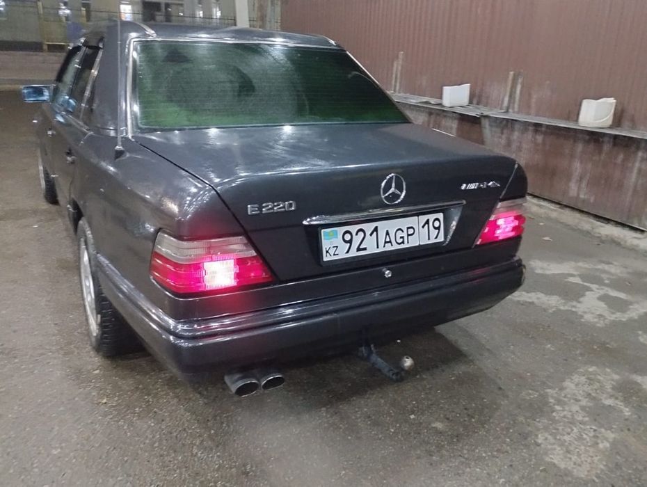 Мерс 124, 2,2 газ-бензин