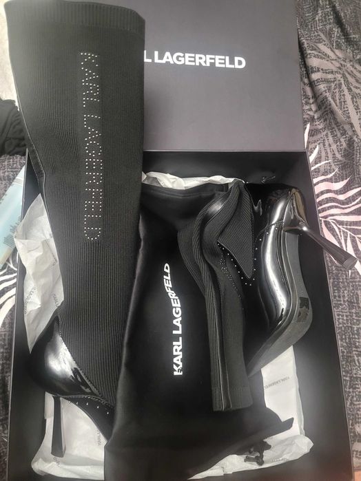 Cizme Karl Lagerfeld Reducere 50%