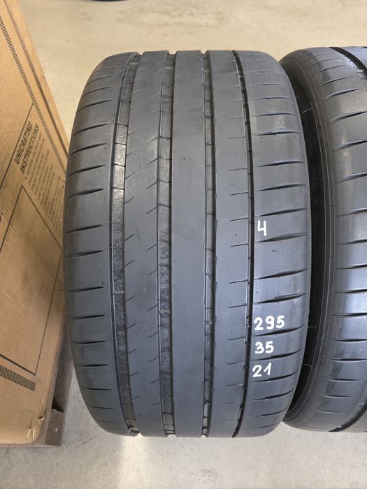265/40/21 & 295/35/21 4бр.MICHELIN PILOT 4S -Неразличими от НОВИ-DEMO