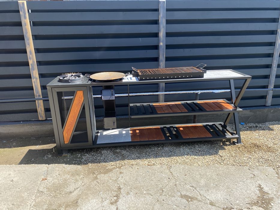 Grătar , arzător , sobă rachetă