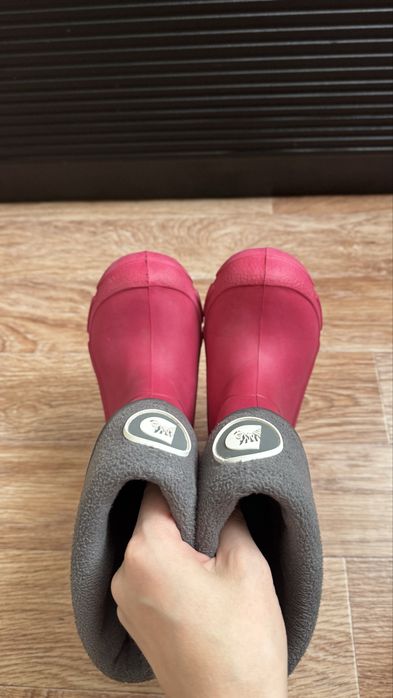 Резиновые сапоги для девочки