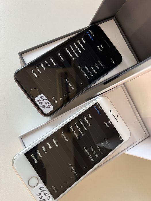 Iphone 8 black и silver x 64gb