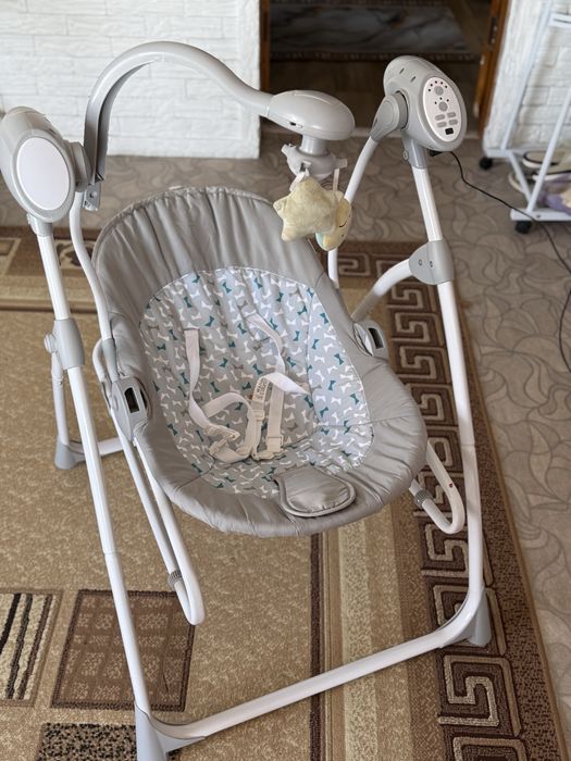 Качеля шезлонг 3 в 1