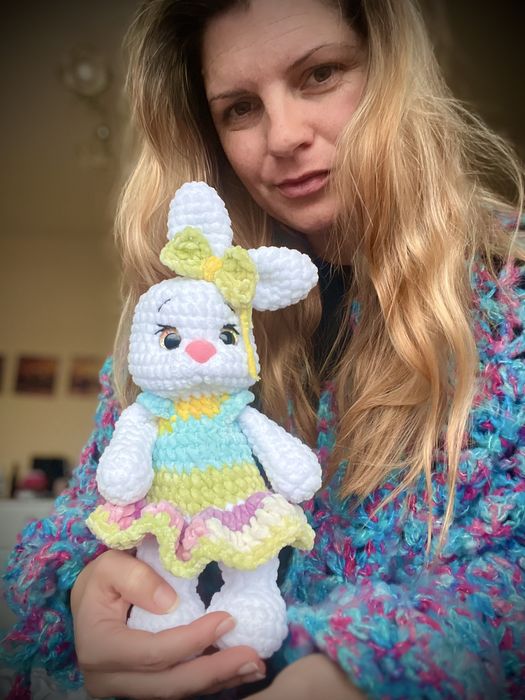 Ръчно изработвно зайче