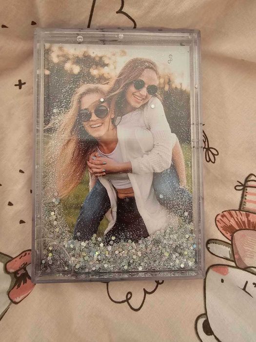 Преспапие ,,Сребърна магия" - персонализиран подарък с ваша снимка