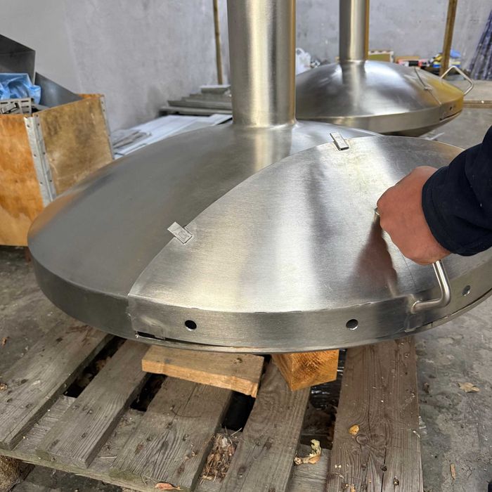 неръждаема стоманена дървена пещ от 316L – Пловдив