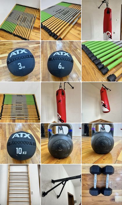 Greutati , Bare , Sac Box , Gantere, kettelbell,spalier