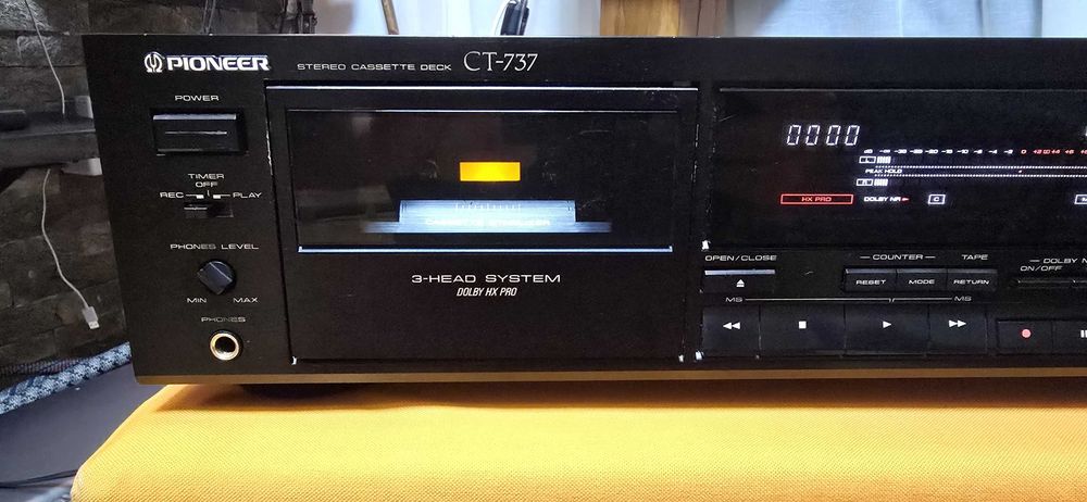 Vand casetofon deck Pioneer CT-737