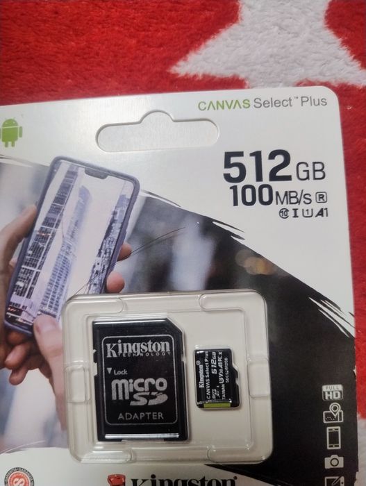 Vând card 512 gb