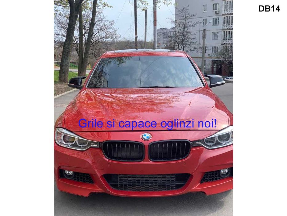 Capace Oglinzi Batman M Style Negru Lucios Ornamente BMW F30 F32 F36