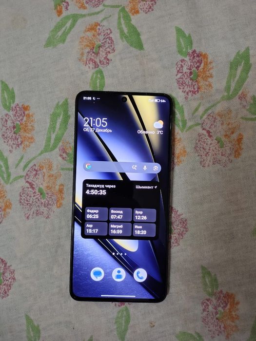 Poco F6 8/256 чёрный