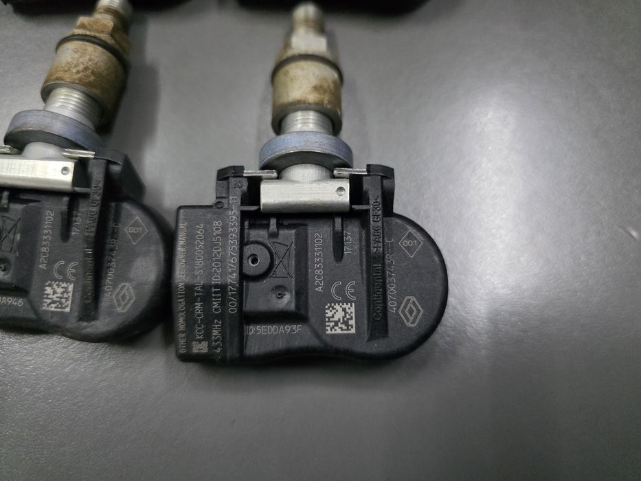 Сензори / Датчици за налягане в гумите - Renault, Dacia
