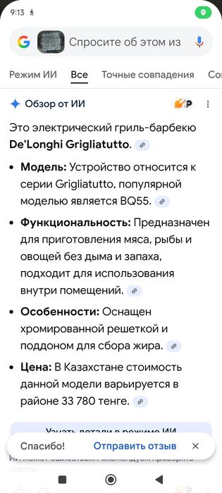 Электрическая гриль барбекю