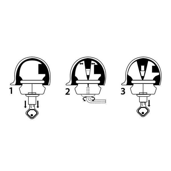 Заключващ механизъм LAMPA.IT за ремаркета / каравана / колесар и др.