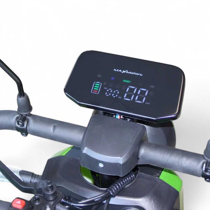 Електрическа триместна четириколка MaxMotors Х4 1500W - Lime Green