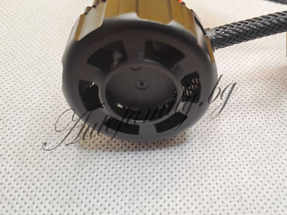 H4 LED 120W 20,000lm Триточково охлаждане с месинг+вентилатор V18
