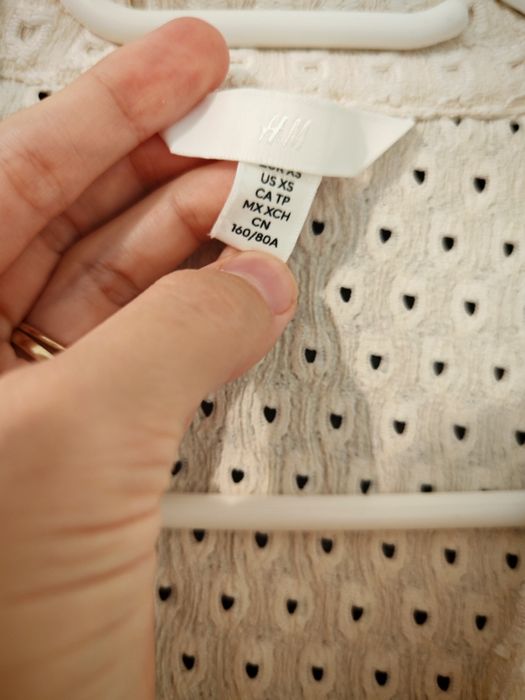 bluza eleganta decoltata h&m