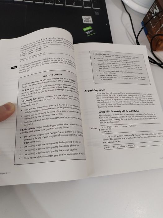 Python crash course книга по программированию на python