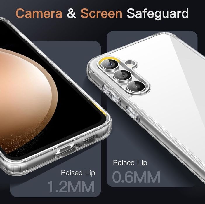 Прозрачен Кейс SPACE CASE за Samsung Galaxy S25 S24 S23 FE / Ultra S22