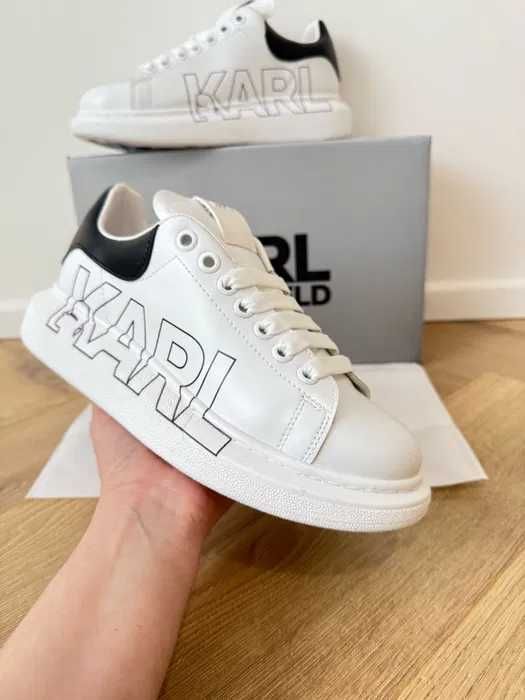 Adidasi Karl full white model 2025