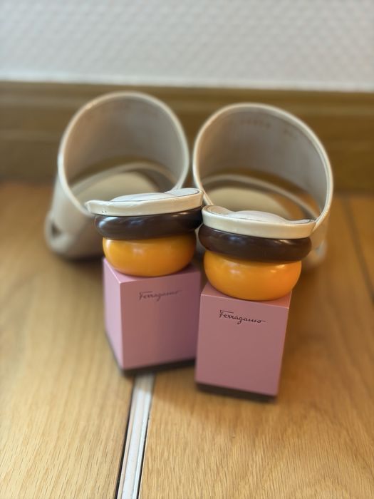 Sandale piele Salvatore Ferragamo