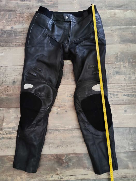 Pantaloni piele si textil,pantaloni moto