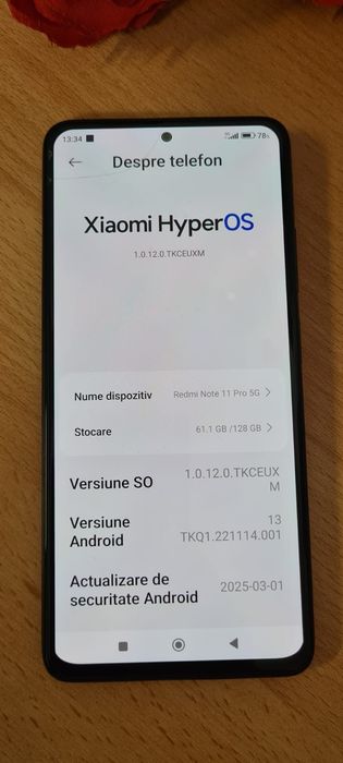 Vând Redmi note 11 pro 5G
