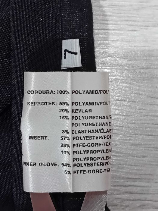 Mănuși Mammut Gore-Tex, mărimea 7- Held - Crane Kevlar - Noorsk