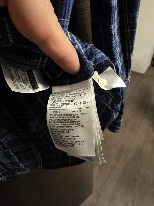 Blugi Tommy Hilfiger si Cămașă Levis barbati