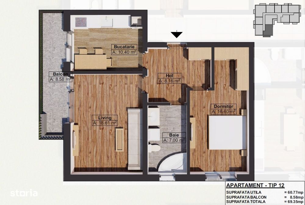 2 Camere | Dobroesti-Fundeni | Comision 0% | Rate dezvoltator