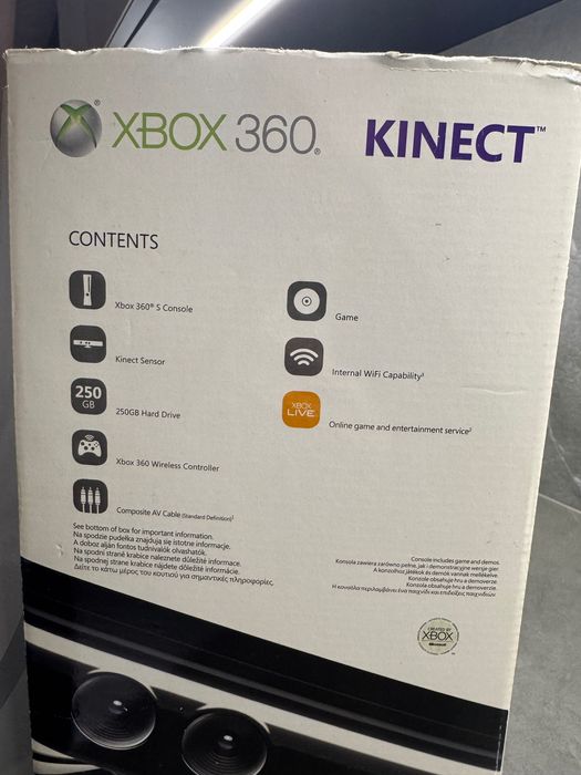 Xbox 360 Kinect + Wireless controller